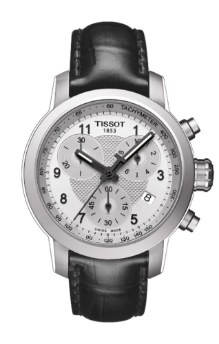 Tissot PRC 200 Quartz Chronograph Lady Arabic Leather